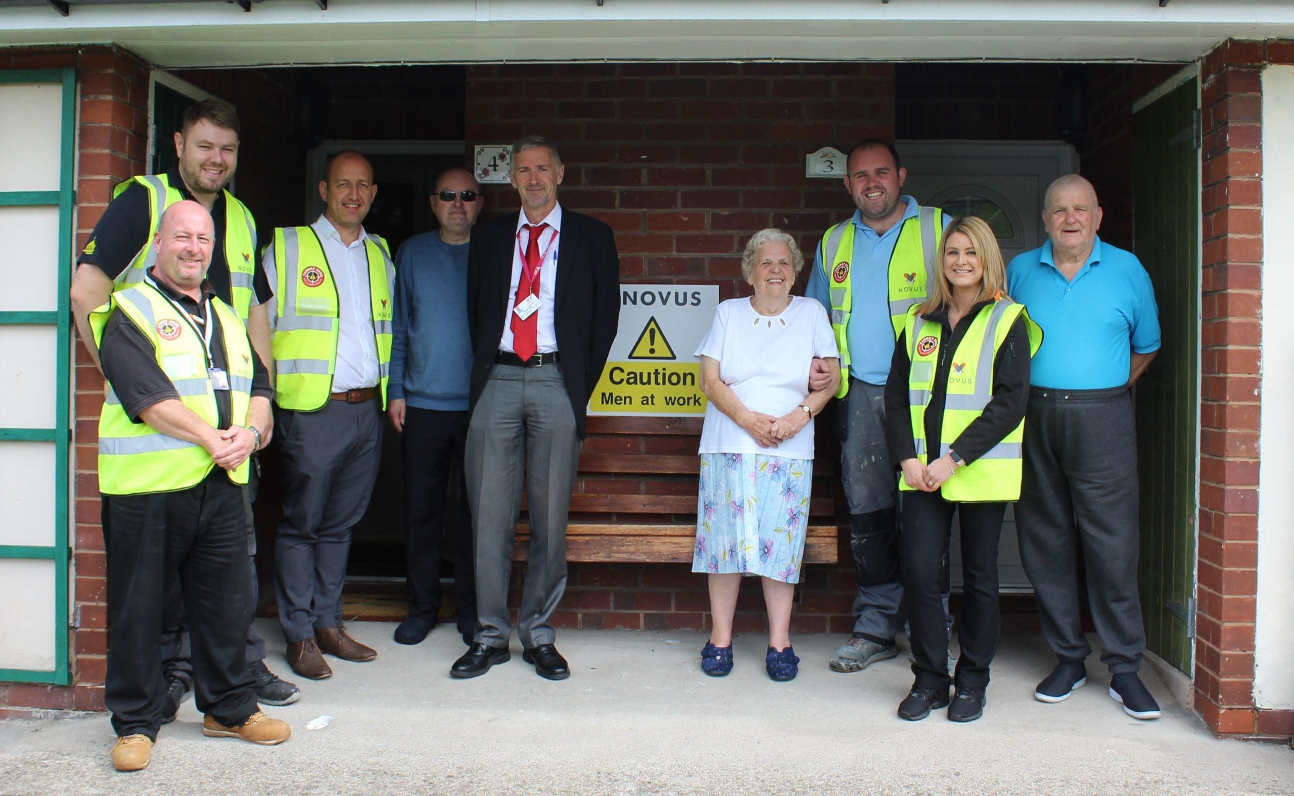 More tenants thrilled with our housing improvement work project...