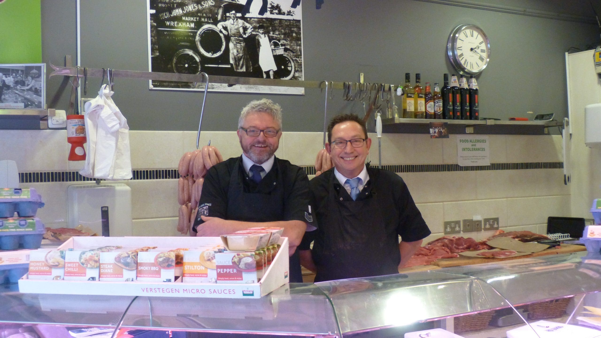 Long links with town for Hugh John Jones Butchers