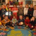 children at little gems playgorup wrexham