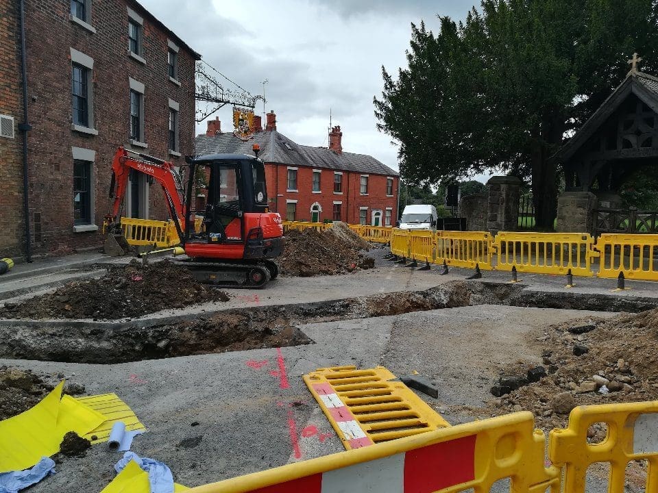 Good news as Ruabon High Street re-opens