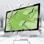 Broken Computer Monitor Website Unavailable Down