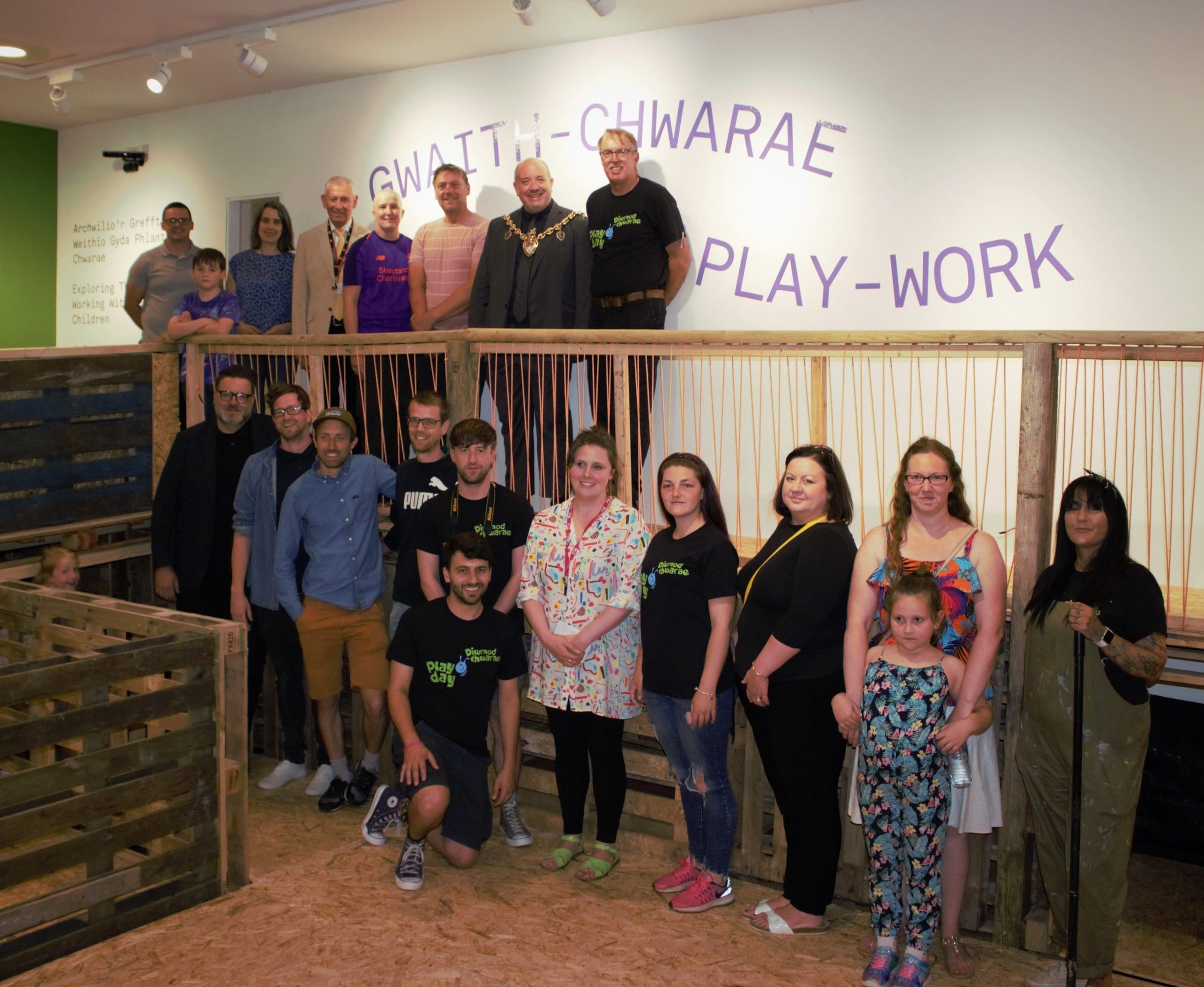 Play time! Hundreds attend launch of Tŷ Pawb's new exhibition...