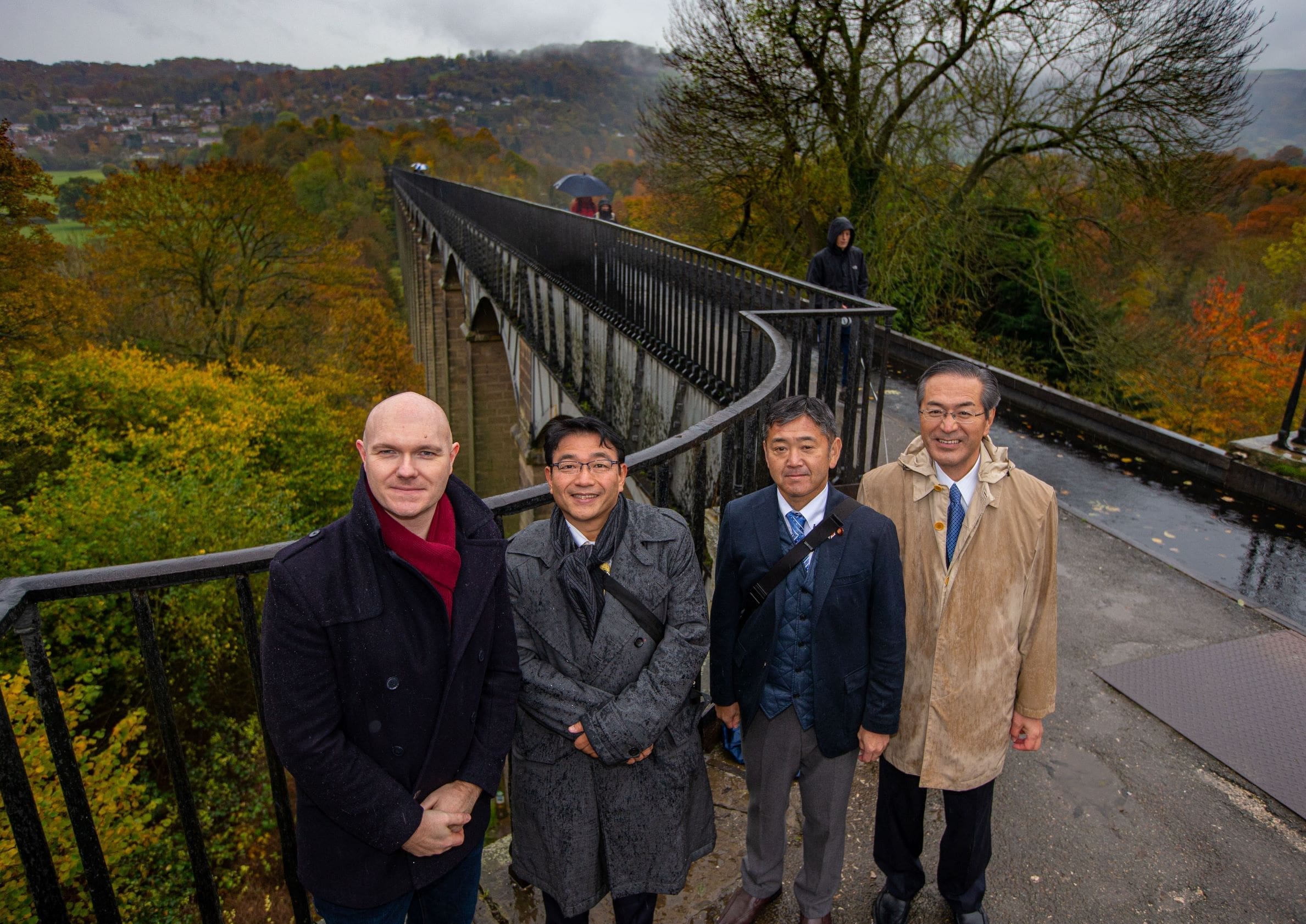 Some special visitors for Telford’s Magnificent Aqueduct