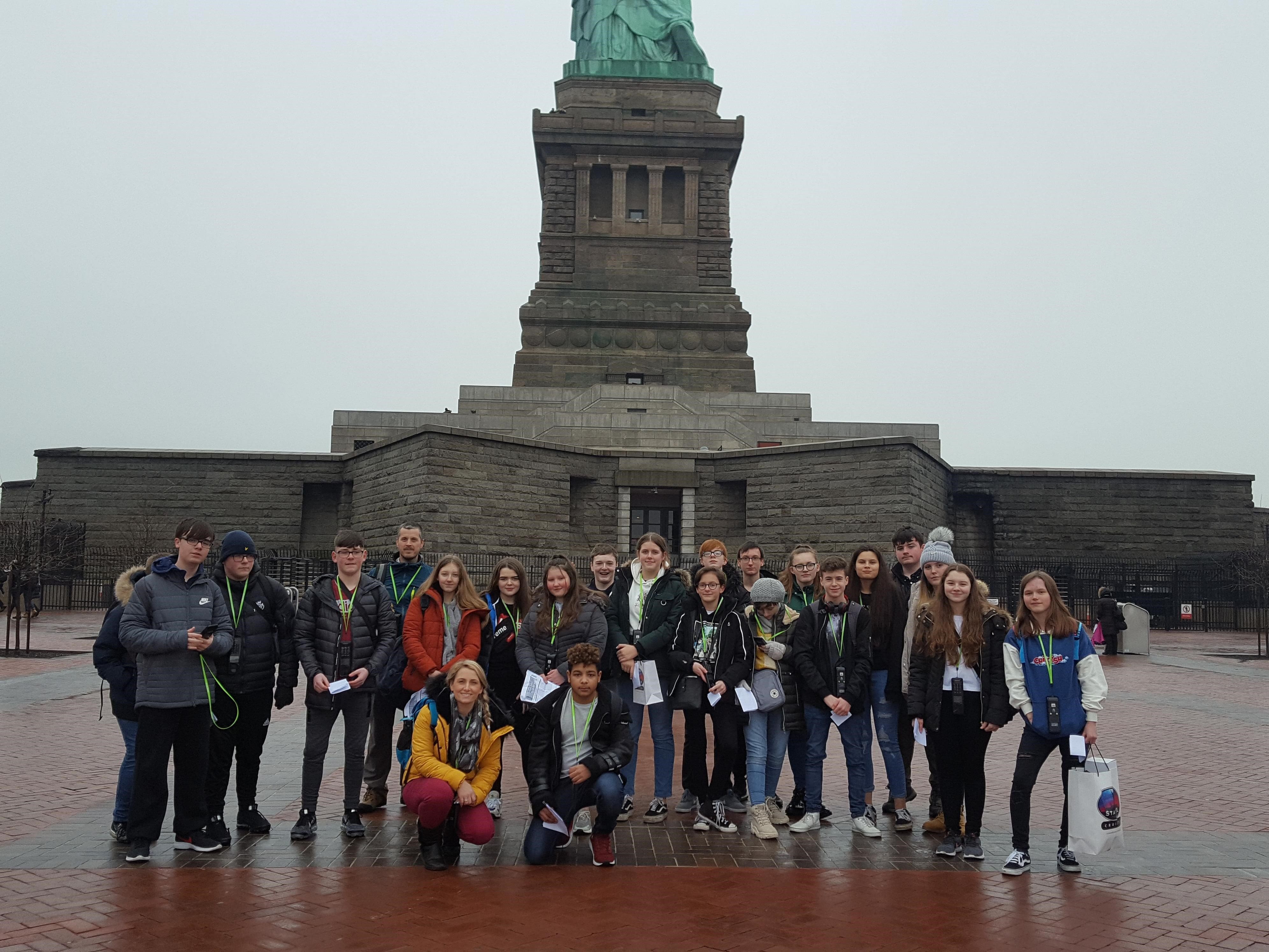 Wrexham students experience cultural ‘trip of a lifetime’ to New York Ysgol Bryn Alyn