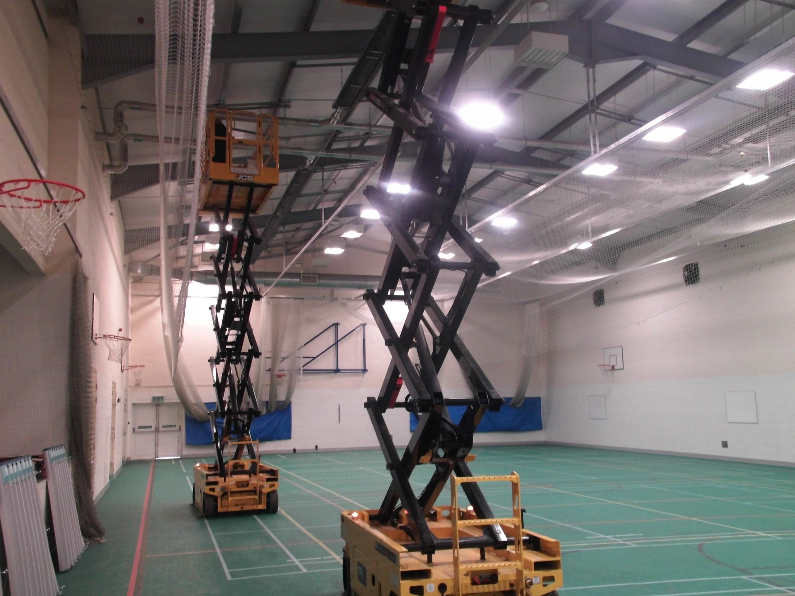 LED upgrade at school’s dual-use sports centre is de-LIGHT-ful