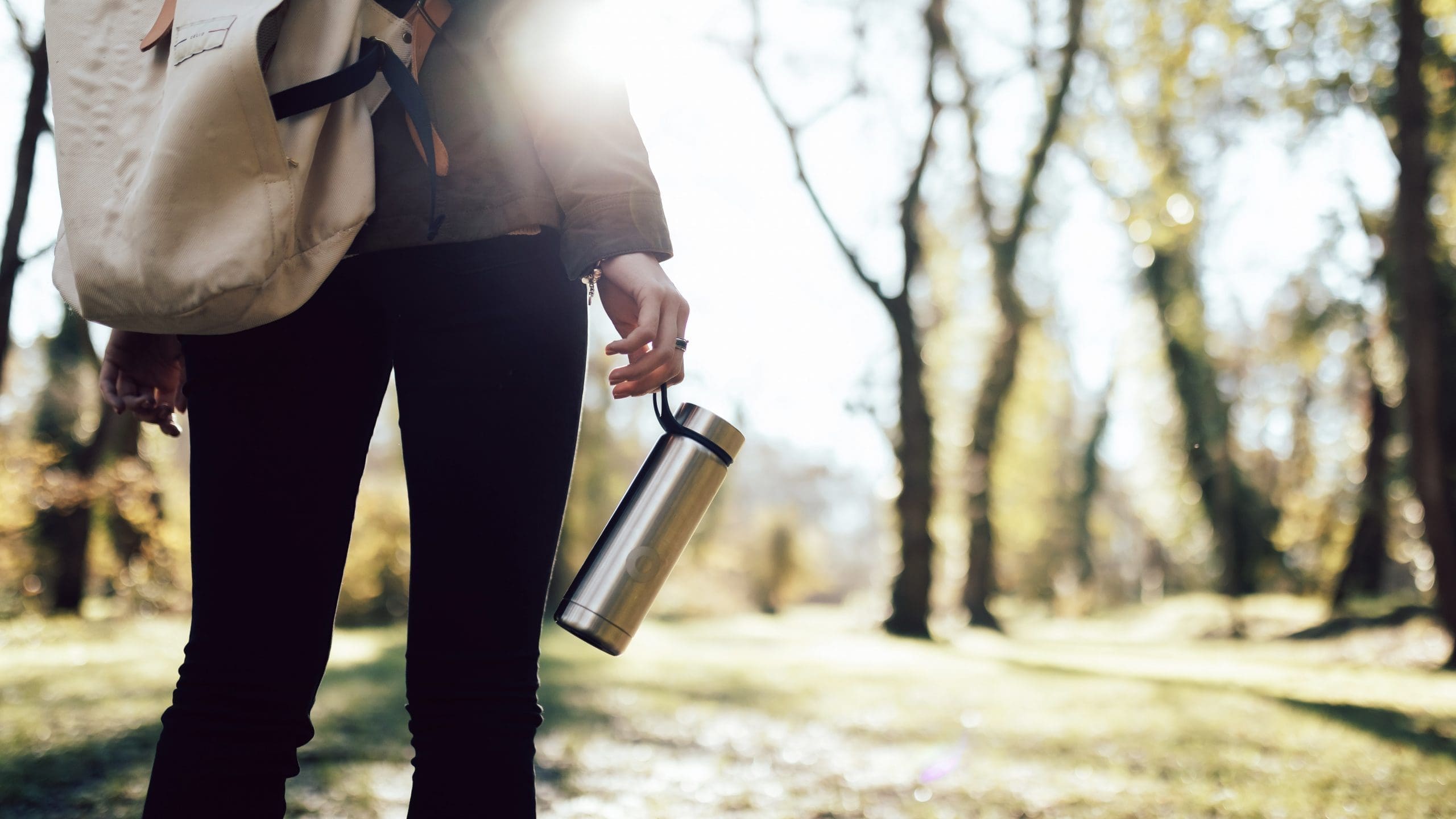 Plastic Free July - reusable water bottle