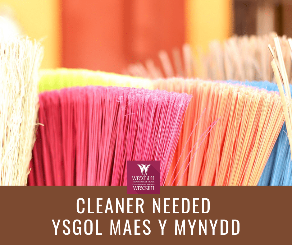 Ysgol Maes Y Mynydd is looking for a cleaner