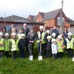 Ysgol Yr Hafod Turf Cutting Ceremony