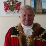 Mayor of Wrexham, Councillor Brian Cameron