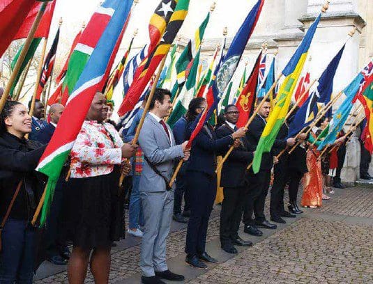 Commonwealth flags