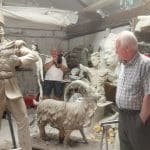 The Royal Welch Fusiliers sculpture in Wrexham