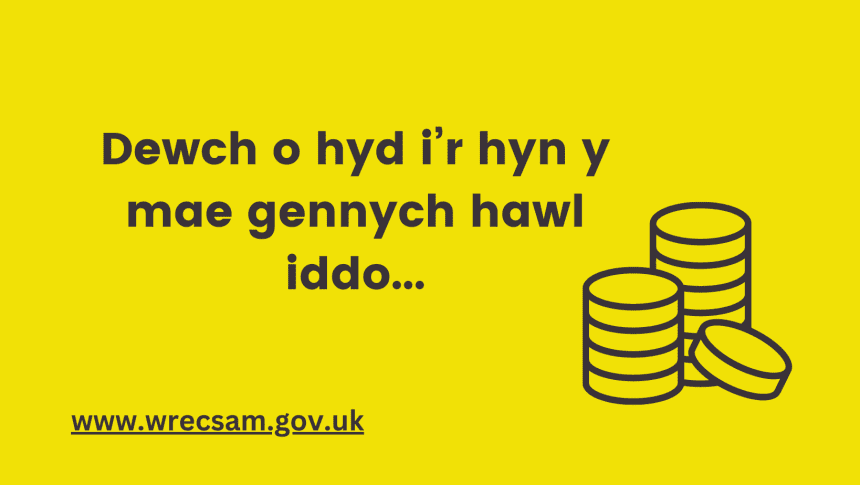 Dewch o hyd i'r hyn y mae gennych hawl iddo