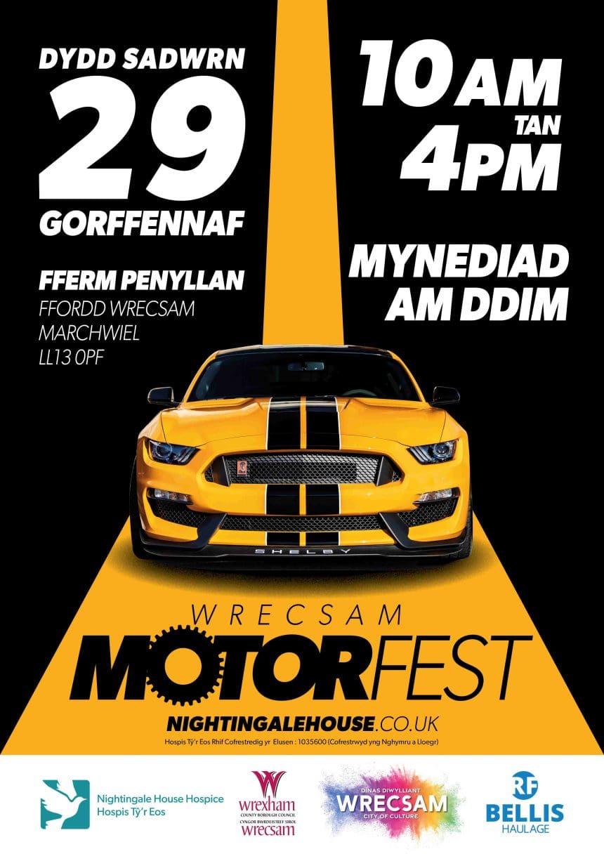 Digwyddiad ‘Motorfest’ Tŷ'r Eos