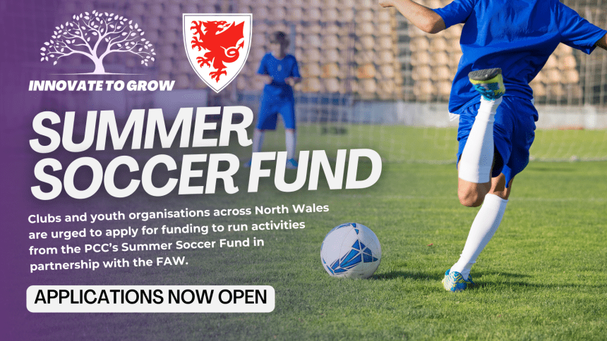 Summer Soccer fund image. Applications open now