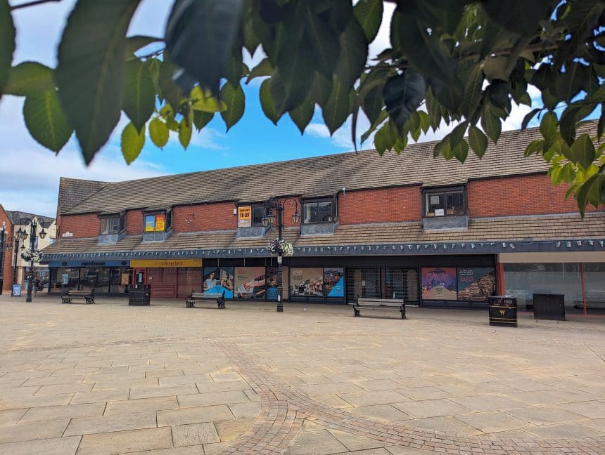 Wrexham Markets new home on Queens Square