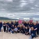 406 mile Wales Coastal Path walk raising awareness of adoption.