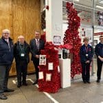 'River of Poppies' display at Tŷ Pawb