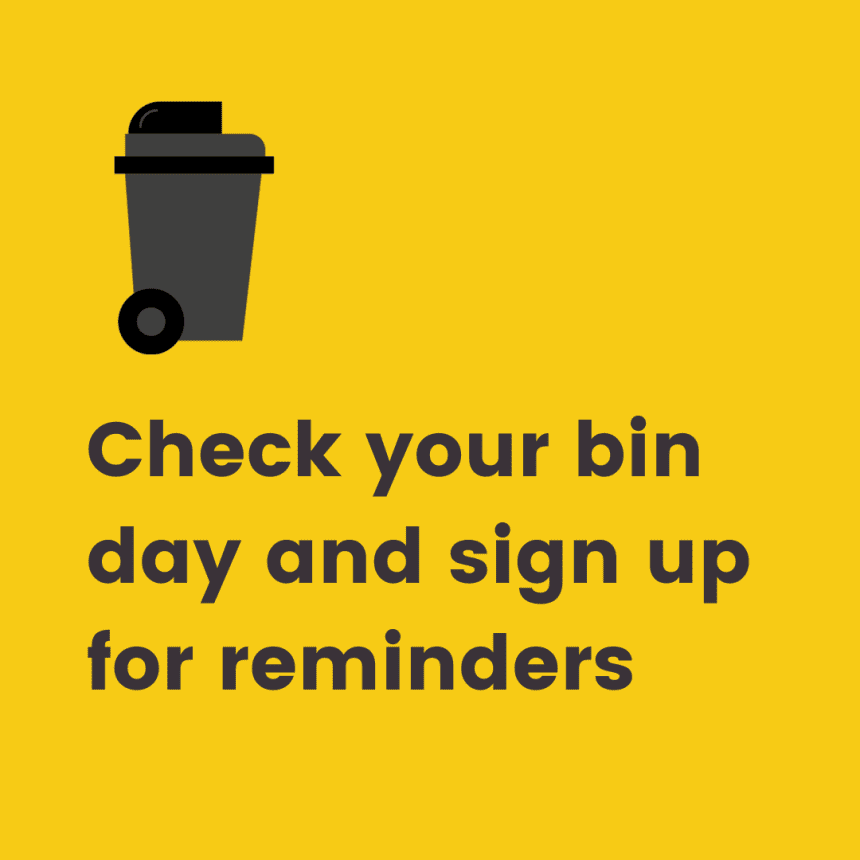 Check your bin day