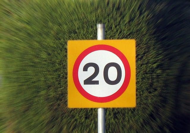 20 mph