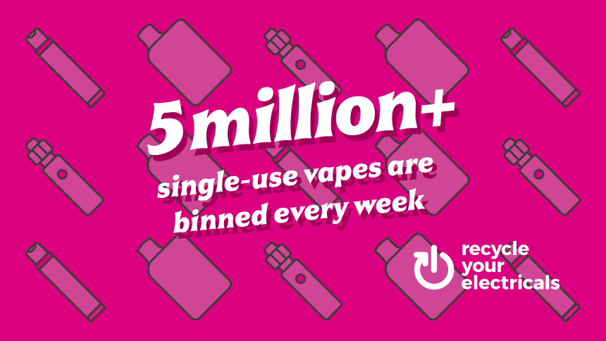 Dispose of vapes responsibly