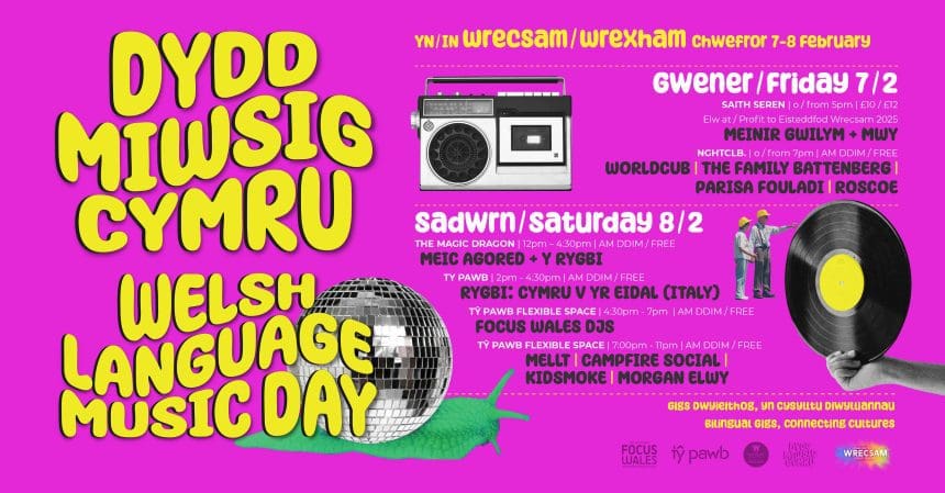 Tŷ Pawb to host FREE event celebrating Welsh Language Music Day